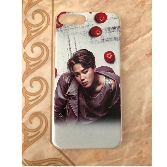 BTS Jimin iPhone 8 Plus hardcover phone case - Picture 1 of 1